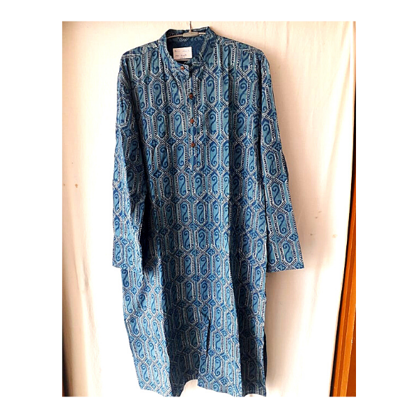 Handblock Dabu Print Kurta